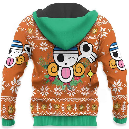 Divesart - Suéter y sudadera navideños feos de Nami One Piece Anime Xmas