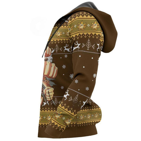 Divesart - Luffy Gomu Gomu Pullover Xmas One Piece Anime Chrismast