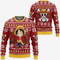 Divesart - Luffy Ugly Christmas Sweater and Hoodie One Piece Anime Xmas