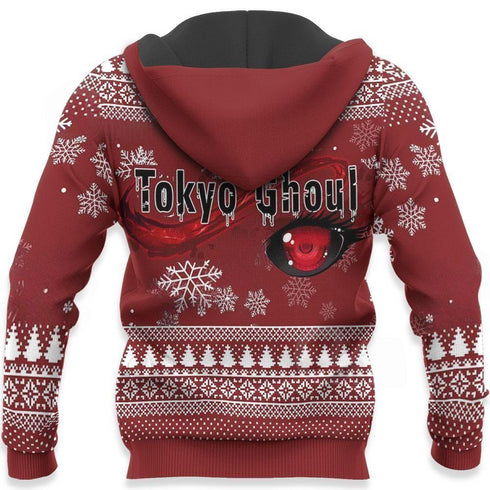 DiveSart - Ken Kaneki Cool Ugly Christmas Pull et sweat à capuche Tokyo Ghoul Gift Idea