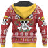 Luffy Ugly Christmas Sweater Funny Face One Piece Anime Xmas