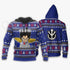 Divesart - Vegeta Ugly Christmas Sweater and Hoodie It's Over 9000 Funny DBZ Xmas Gift