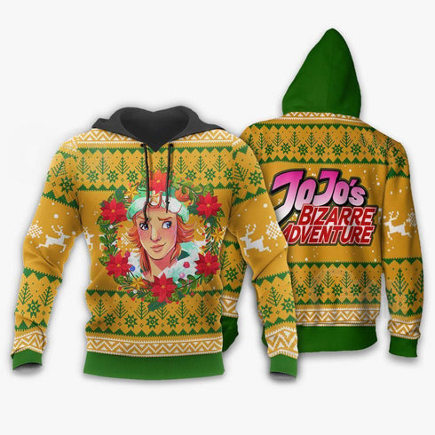 Divesart - Dio Brando Weihnachtspullover und Hoodie Jojos Anime Weihnachten Hoodie