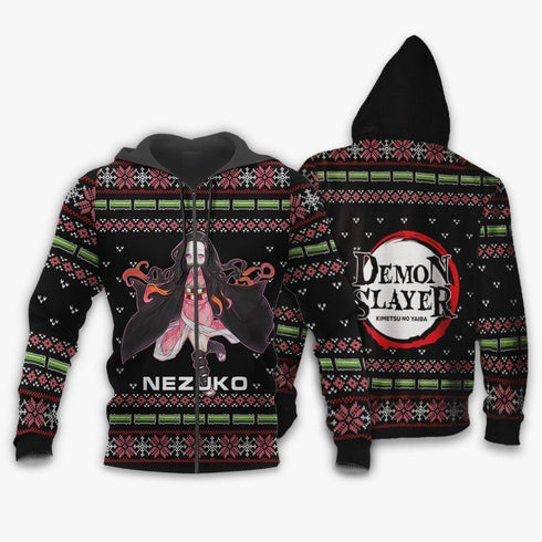 Divesart - Nezuko Kamado brutto maglione Natale Demon Slayer Anime regalo