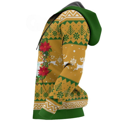 Divesart - Dio Brando Weihnachtspullover und Hoodie Jojos Anime Weihnachten Hoodie