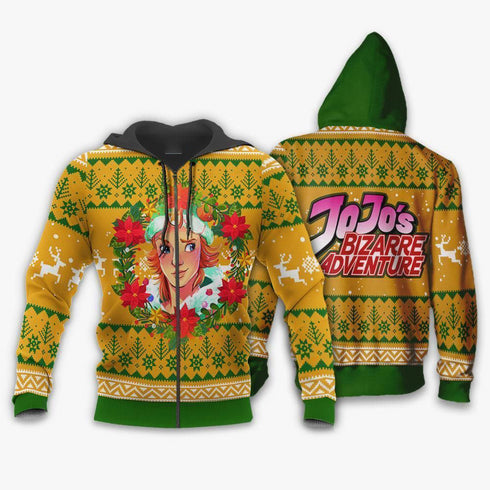 Divesart - Dio Brando Weihnachtspullover und Hoodie Jojos Anime Weihnachten Hoodie