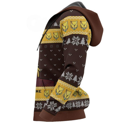 Divesart - Dio Brando Ugly joulupaita ja huppari JoJon outo seikkailujoulu