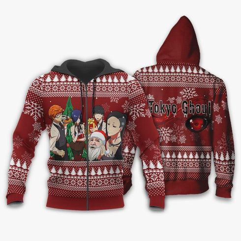 Divesart - Tokyo Ghoul Weihnachtspullover und Hoodie Anime Weihnachtsgeschenkidee