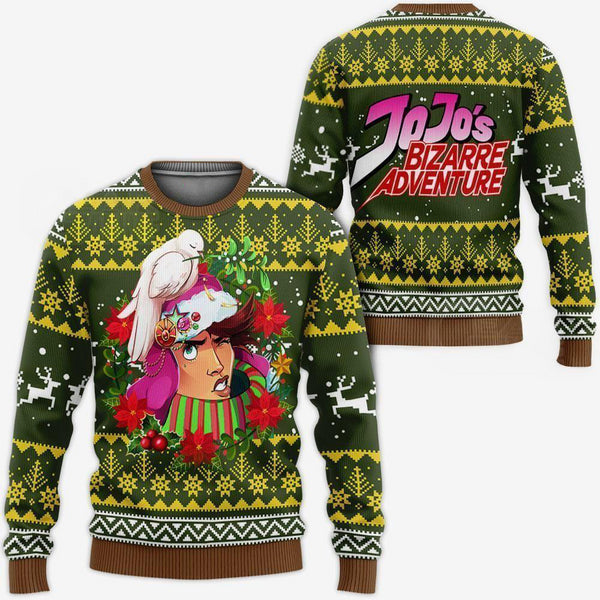 Divesart - Joseph Joestar Weihnachtspullover und Hoodie Jojos Anime -Shirt