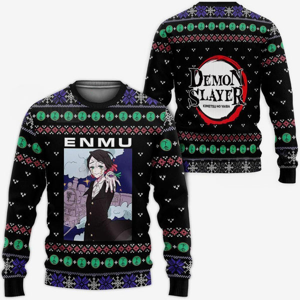 Divesart - Tamio Enmu Pullover Weihnachts Demon Slayer Anime -Geschenk