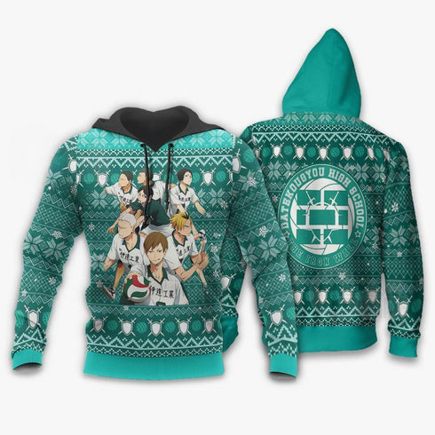 Divesart - Dateko Weihnachtspullover und Hoodie Date Tech High Haikyuu Weihnachts