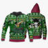 DivesArt - Zoro Ugly Jultröja och Hoodie One Piece Anime Xmas