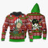 DivesArt - Zoro Ugly Jultröja och Hoodie Custom One Piece Anime Xmas Presenter