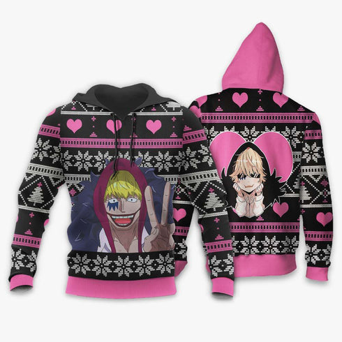 Divesart - Donquixote kosinante hässliche Weihnachtspullover und Hoodie Custom One Piece Anime Weihnachtsgeschenke