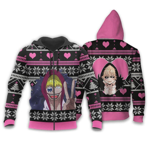 Divesart - Donquixote kosinante hässliche Weihnachtspullover und Hoodie Custom One Piece Anime Weihnachtsgeschenke