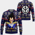 Divesart - Prinz Vegeta Weihnachtspullover Custom Anime Dragon Ball Weihnachtsgeschenke