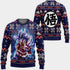 DivesArt - Goku Ultra Instinct Christmas Sweater Custom Anime Dragon Ball Xmas Presenter