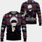 Divesart - Satoru Gojo Ugly Christmas Sweater y Hoodie Custom Anime Jujutsu Kaisen Regalos de Navidad