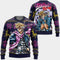DiveSart - Caesar Anthonio Zeppeli Ugly Christmas Pull et sweat à capuche Jojo's Bizzare Adventure Anime de Noël