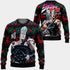 Divesart - Jean Pierre Polnareff Ugly Christmas Sweater y Hoodie Custom JoJo's Bizzare Adventure Anime Regalos de Navidad