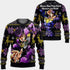 Divesart - Josuke Higashikata brutto Natale maglione e felpa con cappuccio Bizzare Adventure di Natale regali di Jojo personalizzato Anime