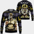 DivesArt - Joseph Joestar Ugly Christmas Sweater och Hoodie Custom Anime Jojo's Bizzare Adventure Xmas gåvor