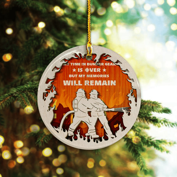 giftngon - Personalized Firefighter Ornament | Will Remain