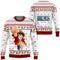 Divesart - lustiger luffy Weihnachtspullover und Hoodie Custom One Piece Anime Weihnachtsgeschenke