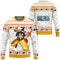 DivesArt - Rolig Luffy Ugly Christmas Sweater och Hoodie Custom One Piece Anime Xmas Presenter