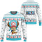 DivesArt - Rolig Luffy Ugly Christmas Sweater och Hoodie Custom One Piece Anime Xmas Presenter