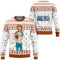 DivesArt - Rolig Luffy Ugly Christmas Sweater och Hoodie Custom One Piece Anime Xmas Presenter
