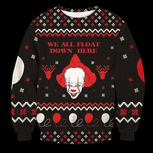 We All Float Unisex Wool Sweater