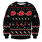 Divesart - Maglione di lana unisex di Natale Akatsuki - Brutto maglione di Natale
