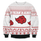 Akatsuki White Christmas Unisex Wool Sweater