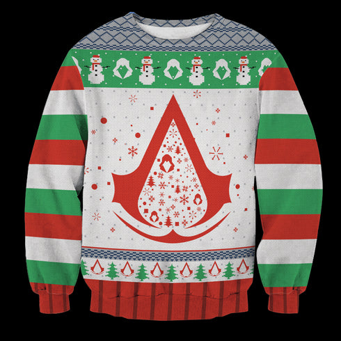 Assassin's Creed Christmas Unisex Wool Sweater