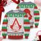DivesArt - Assassin's Creed Christmas Unisex Wool Sweater - Ugly Christmas tröja