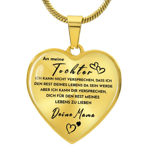 Divesart - Herz Halskette - Für meine Tochter von Mama 2
