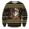 DivesArt - Black Clover Christmas Unisex Wool Sweater - Ugly Christmas Sweater