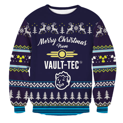 Divesart - Dweller Boy kerst unisex wollen trui - lelijke kersttrui