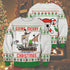 Divesart - Going Merry Christmas Maglione di lana unisex - Brutto maglione di Natale