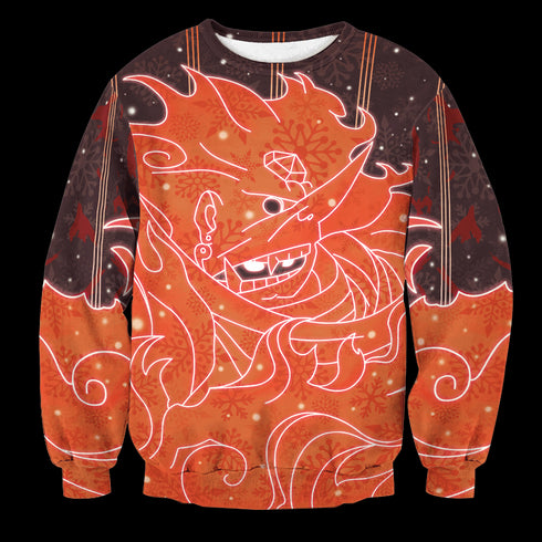 DiveSart - Itachi Susanoo Unisexe Wool Sweater - Ugly Christmas Pull