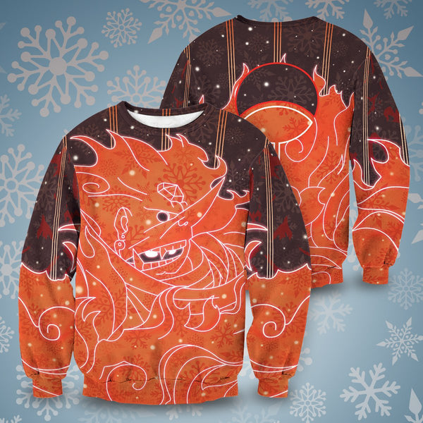 DivesArt - Itachi Susanoo Unisex Wool Sweater - Ugly Christmas Sweater