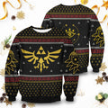 Divesart - Legend of Zelda Triforce Christmas Unisex villapaita - Ruma joulupaita