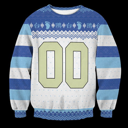 DivesArt - Personlig Kamomedai Christmas Unisex Wool Sweater - Ugly Christmas tröja