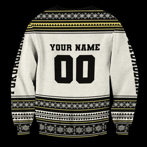 DivesArt - Personalized Team Fukurodani Jul Unisex Wool Sweater - Ugly Jultröja