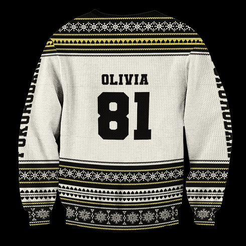 Personalized Team Fukurodani Christmas Unisex Wool Sweater