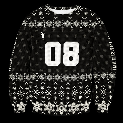 DivesArt - Personalized Team Inariaki Jul Unisex Wool Sweater - Ugly Christmas Sweater