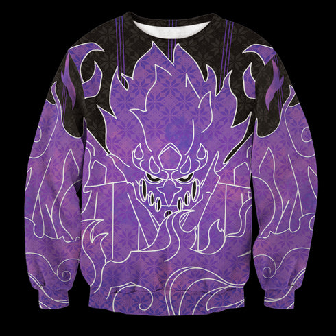 DivesArt - Sasuke Armor Unisex Wool Sweater - Ugly Jultröja