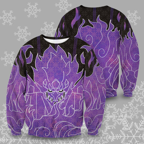 DivesArt - Sasuke Armor Unisex Wool Sweater - Ugly Jultröja