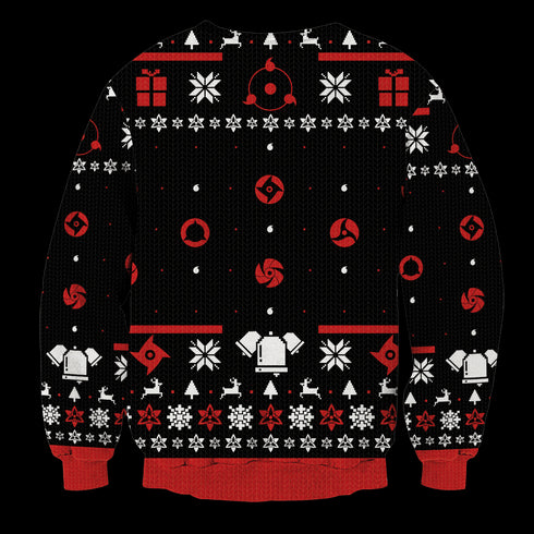 Sharingan Christmas Unisex Wool Sweater